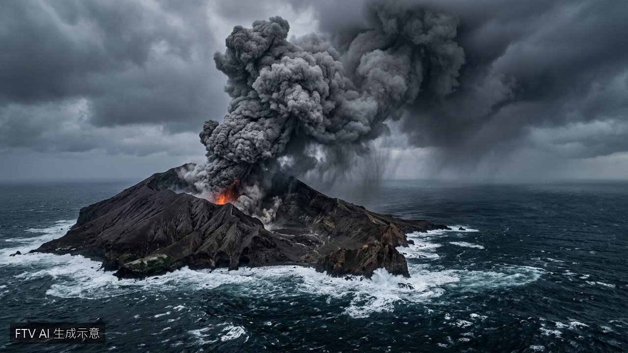 印尼火山爆發噴濃煙!8座機場關閉影響17萬人
