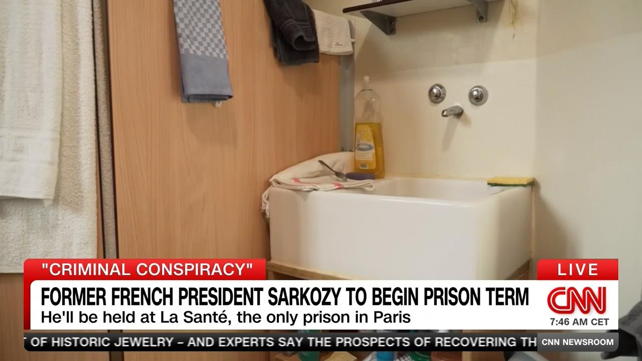 開歐盟首例!法國前總統沙柯吉正式入獄 支持者一路打氣