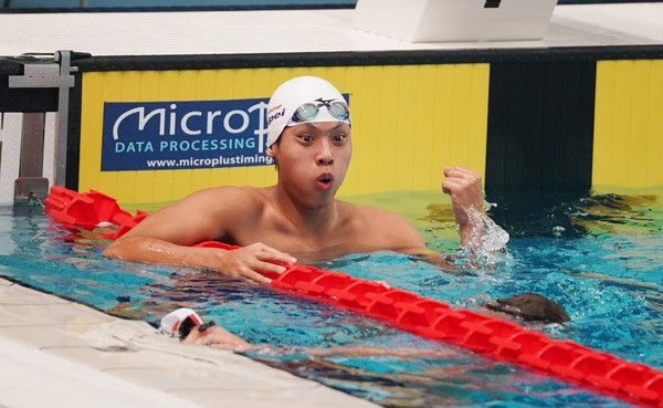 世大運／<em>王星皓</em>刷新台灣泳史！奪200公尺混合決賽銅牌