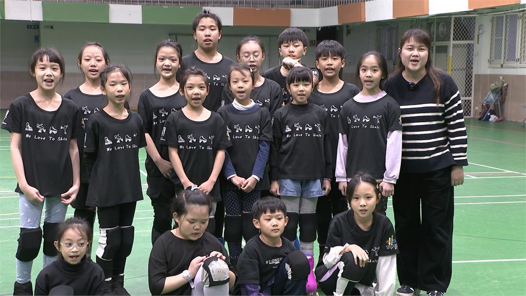 明道國小溜冰隊溜向世界 學生手做餅乾義賣籌出國經費