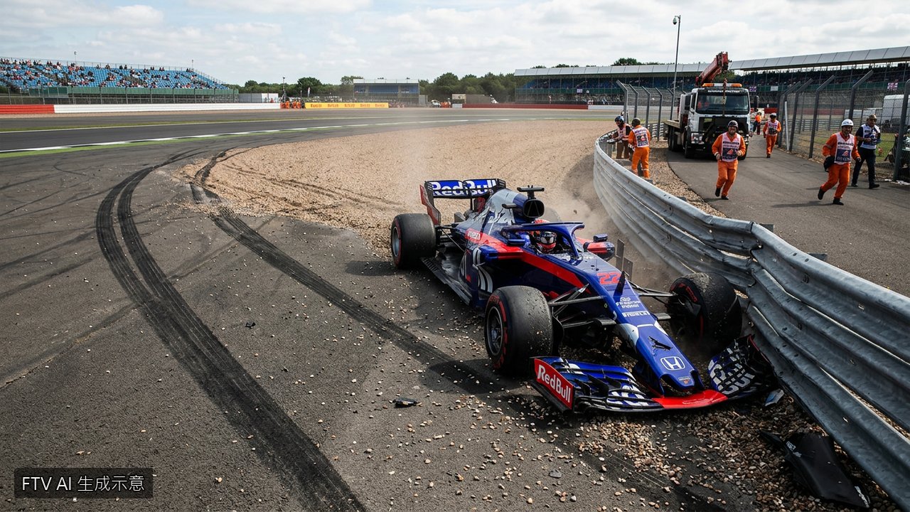 F1荷蘭大獎賽驚魂！Max Verstappen首圈撞車退賽