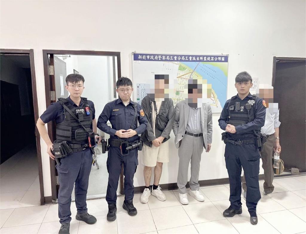 77歲日本翁來台找失聯25年兒　三重警光速找到人「重逢畫面超溫馨」
