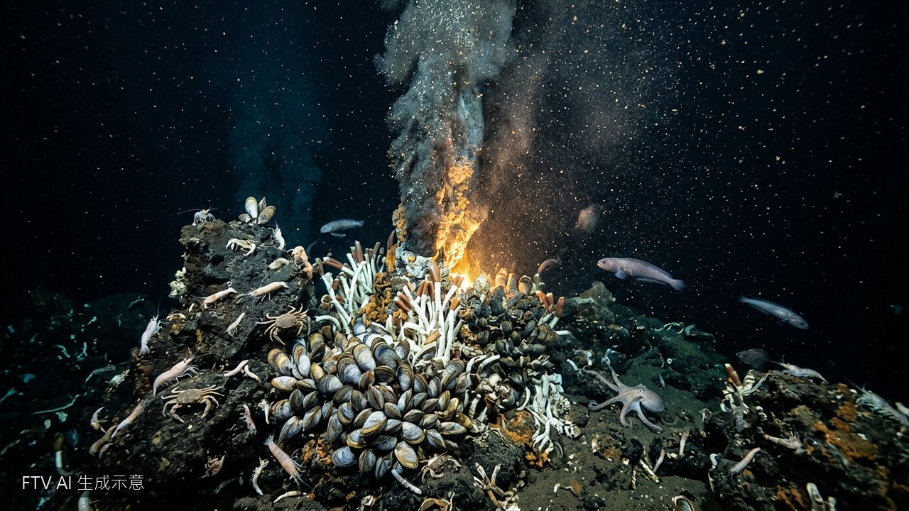 深海採礦威脅獨特蝸牛　逾六成深海熱泉軟體動物瀕臨滅絕