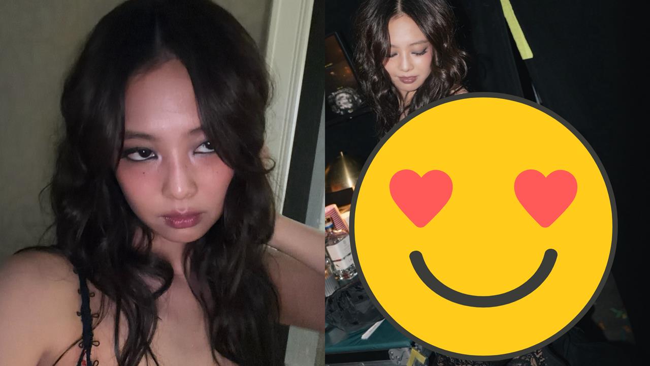 Jennie罕穿性感薄紗Bra！透視薄紗「下身若隱若現」絕美辣照曝光