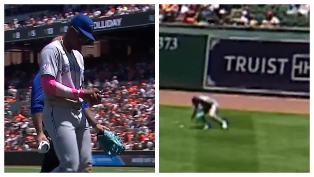 MLB(影)／100種受傷理由！小球迷誤會要玩傳接球「意外砸傷」藍鳥外野手...