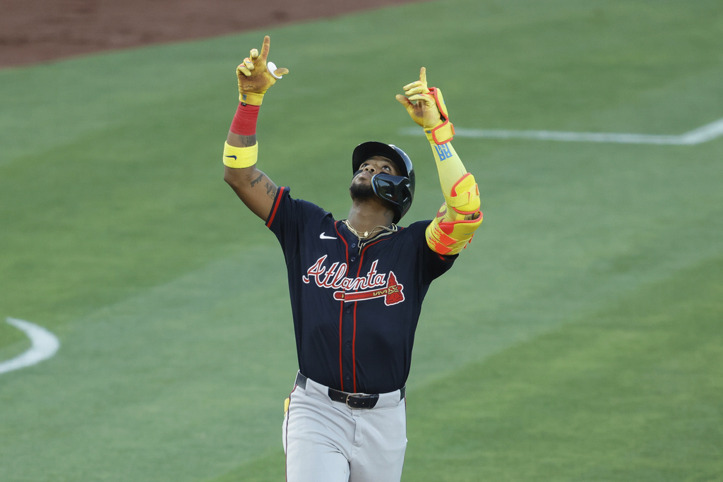 MLB(影)/為全壘打大賽暖身!勇士少主阿庫尼亞炸裂雙響砲