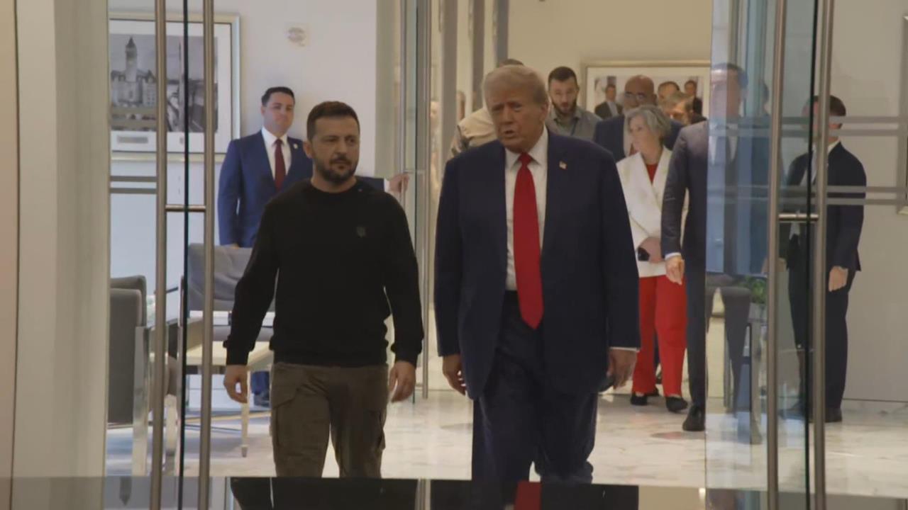 澤倫斯基預計週日赴美見川普　商量安保問題