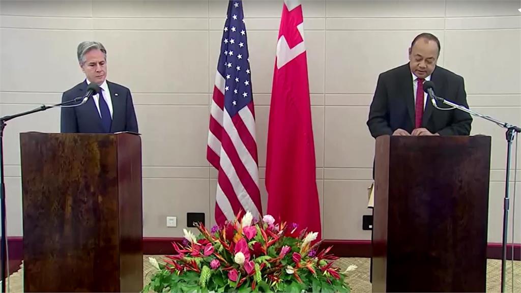 美國首位國務卿訪東加 示警中國掠奪性投資