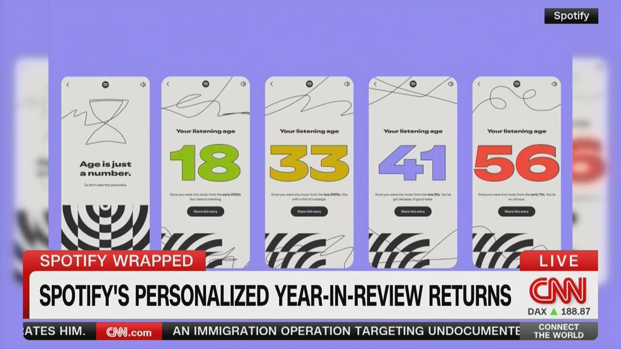 20歲變70歲? 音樂串流平台年度總回顧掀網熱議