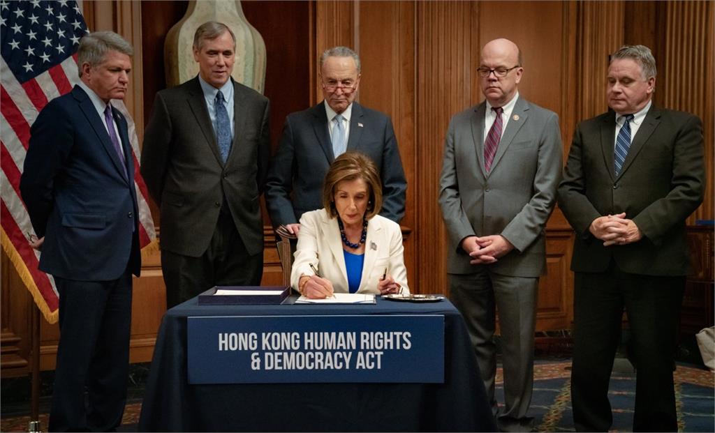 快新聞／撐香港！美國國會通過「香港人權與民主法案」