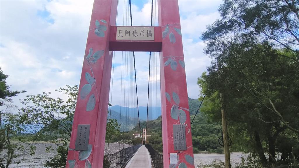 獨家／復興部落重要聯外道路「瓦阿係吊橋」　木棧板腐朽、螺絲釘鬆脫