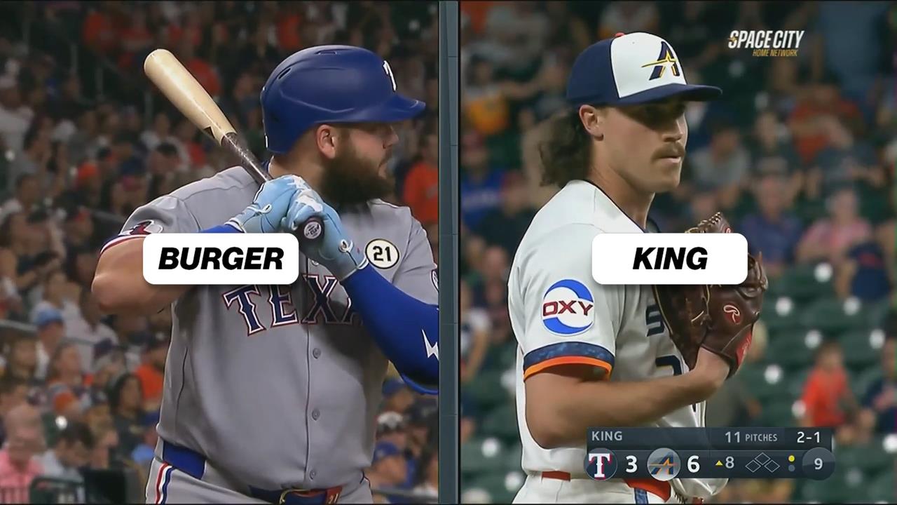 MLB(影)／「這個對決」球迷看到都餓了！當伯格遇上金恩變成棒球場上的漢堡王