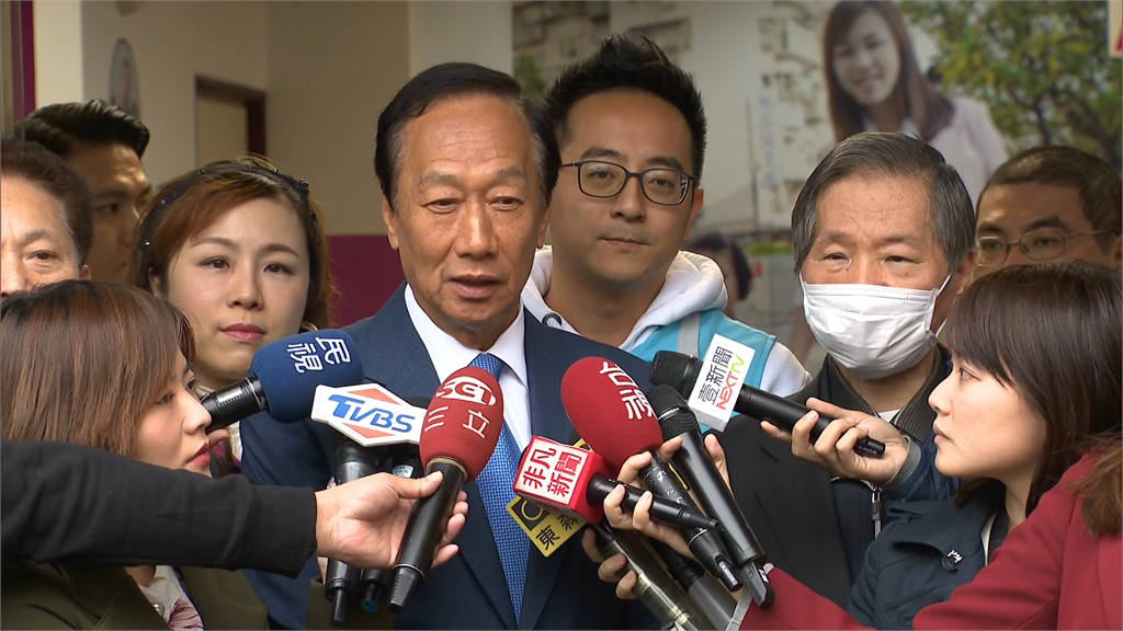 快新聞／被柯文哲稱受政治老狐狸欺負 郭台銘：他是一個直白的人