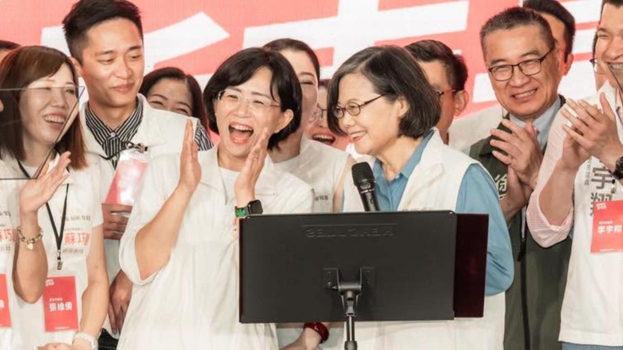 蔡英文認「蘇巧慧比我強、比我優秀」！猛催票喊：16年前我當不了今年讓她當