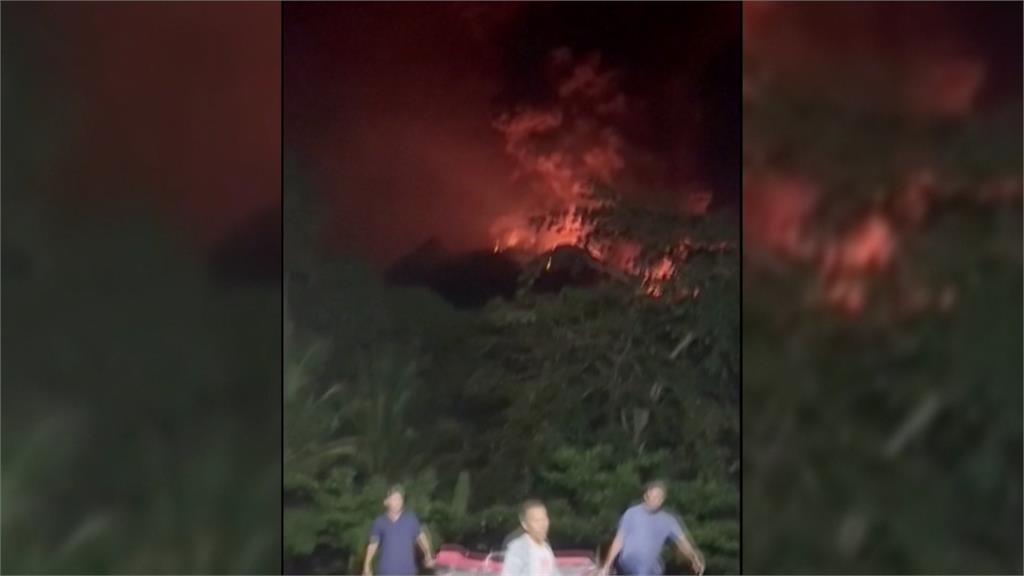 印尼火山噴發「火山灰高達3千公尺」　海嘯警報升至最高級