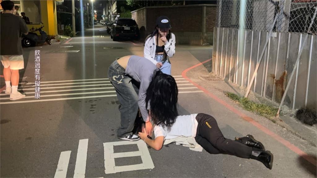 大學生玩「酒精路跑」喝醉酒　男子亂咬人被警到場管束