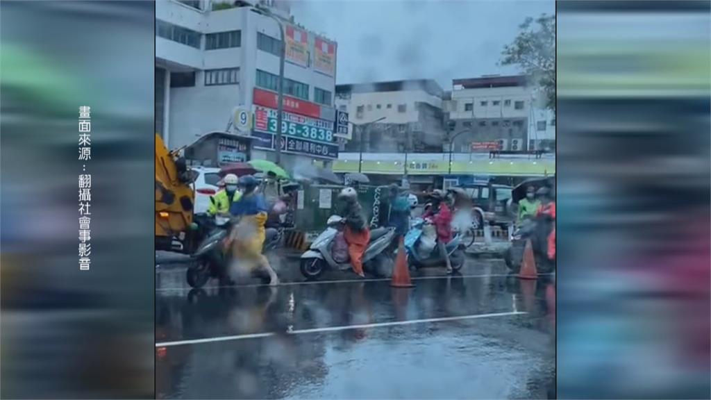 垃圾得來速！外地人都知道！　民眾騎車排隊倒垃圾引發熱議