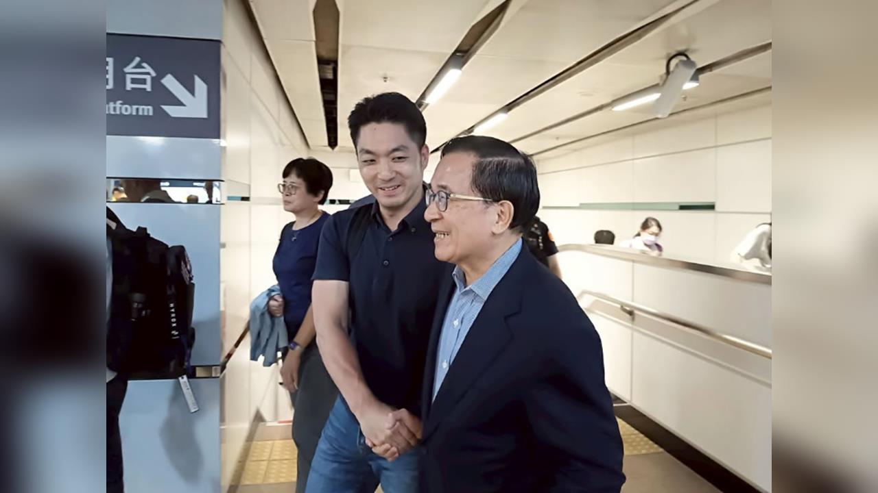 快新聞／阿扁看不下去！北市爭議連環爆　諷蔣萬安有3寶「藍莓、甘蔗、背錯稿」