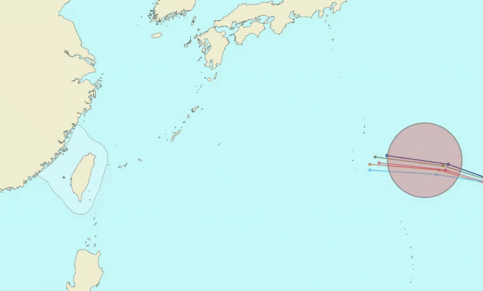 白海豚追平巴威「恐登風王」！專家點名2地區恐遭肆虐「侵台機率曝」