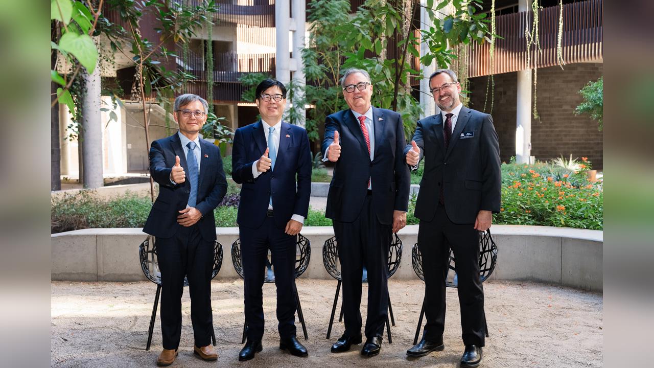 陳其邁攜手中山大學鏈結亞利桑那大學　台美合作布局「矽光子」搶攻AI關鍵技術