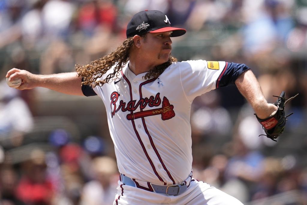 MLB(影)／6.1局猛飆15K仍輸球　勇士先發投手悲情吞敗投