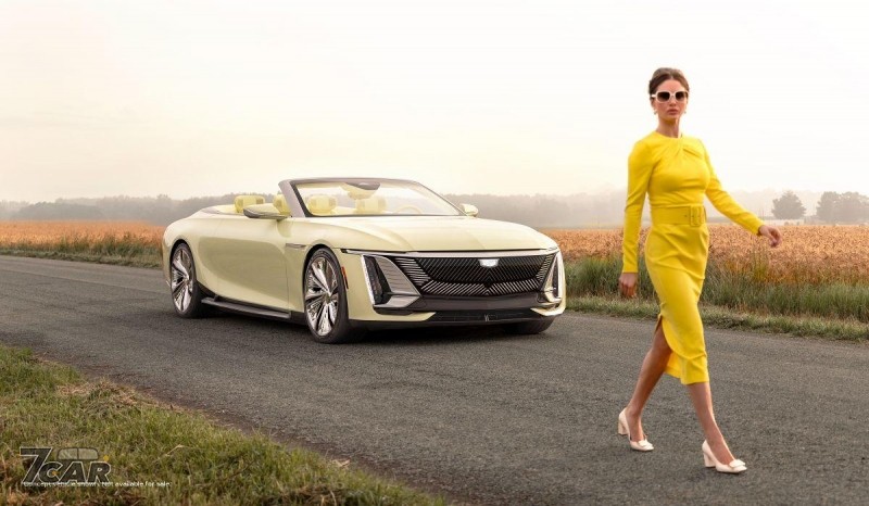 純電豪華 2+2 敞篷概念車　Cadillac Sollei 正式登場