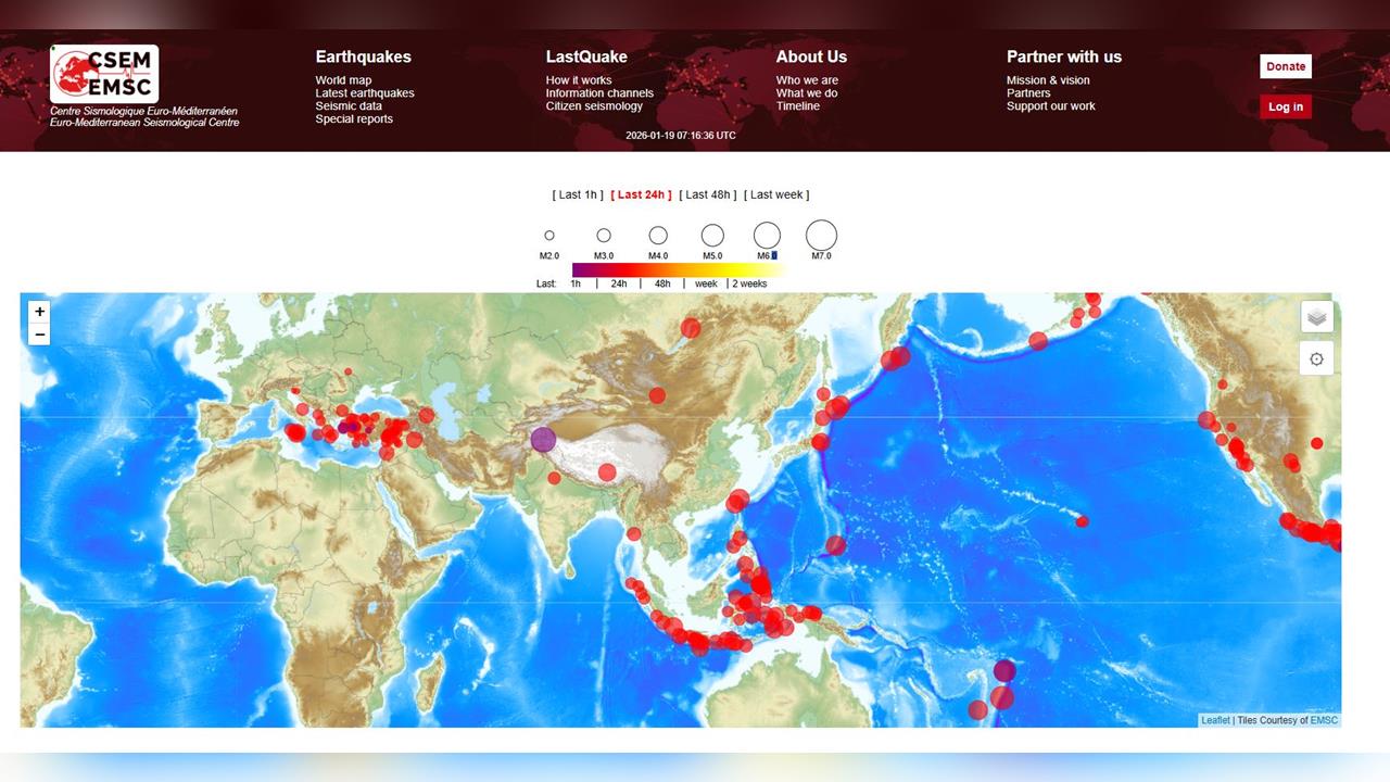 快新聞／印度喀什米爾規模6地震　深度僅35公里