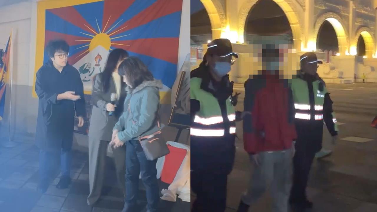 快新聞／西藏抗暴燭光晚會驚傳鬧場！紅衣男丟鞭炮干擾　陸委會強烈譴責