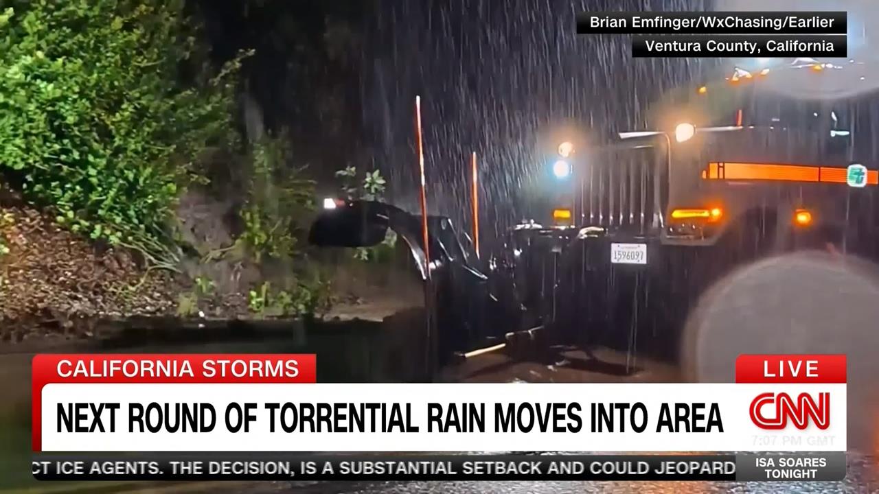 耶誕假期不平靜！加州14萬戶停電　洪水暴雨四級警戒部分地區急撤離