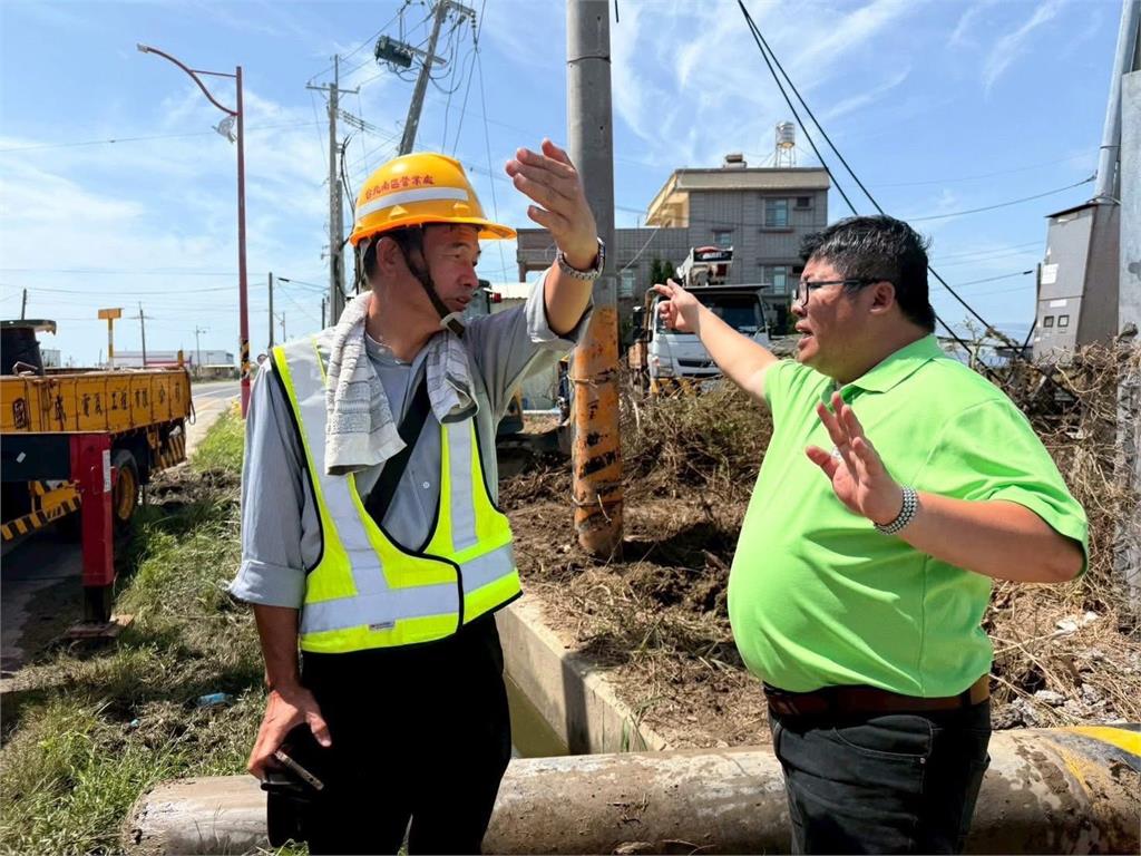 台電負責外線、內線請鄉親體諒　蔡易餘提醒復電3安全須知