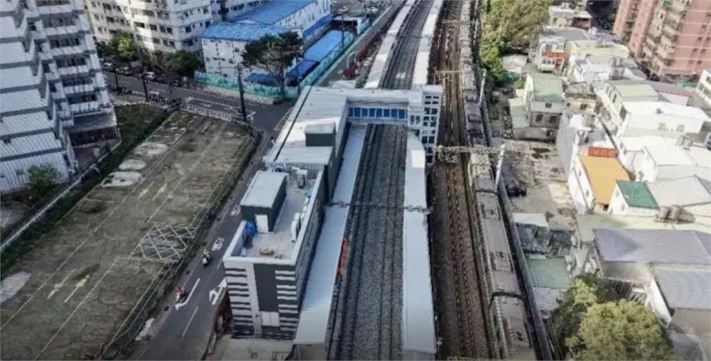 台鐵平鎮臨時站10/3啟用 每日126列次停靠解決通勤需求