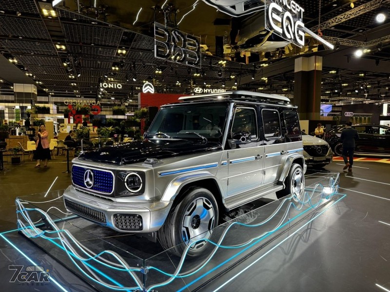2024 新加坡車展：Mercedes-Benz Concept EQG 實拍