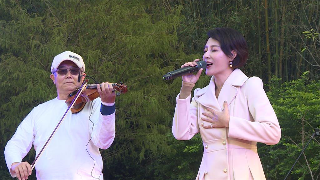 苗栗苑裡辦森林音樂會　演員李沛綾攜手兒子公益獻聲