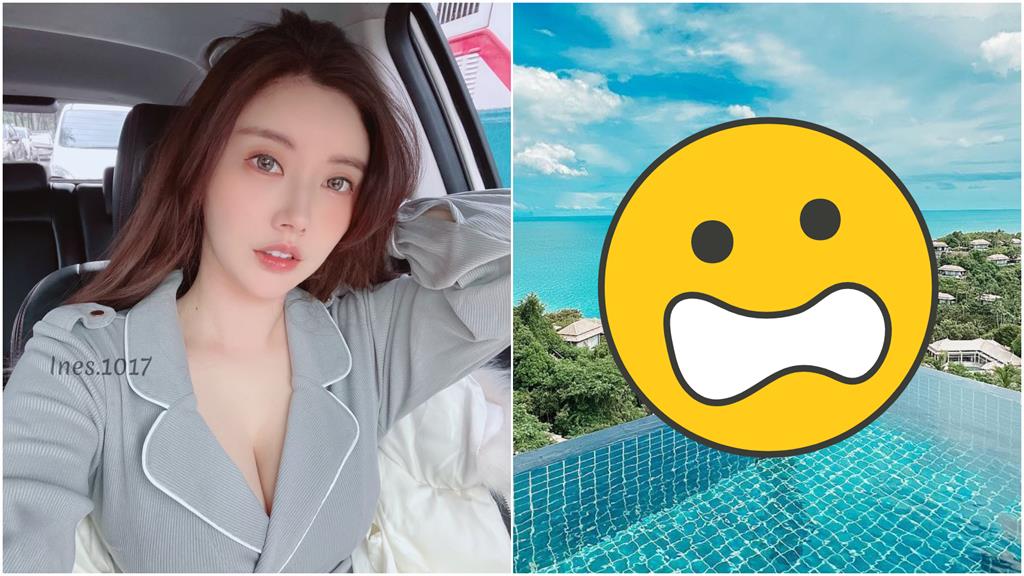 百萬網美辣穿比基尼「站圍牆邊緣」！超危險畫面曝光　網驚：別再這樣