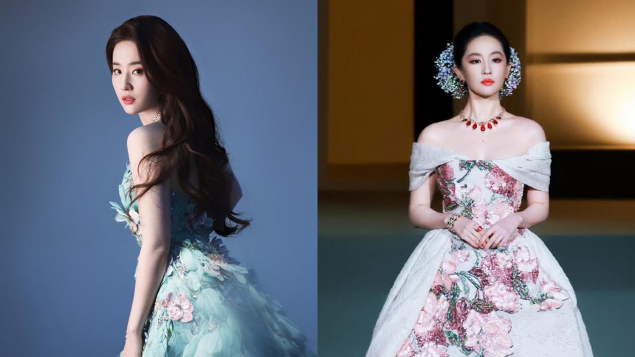 劉亦菲走秀「珠寶手鍊突滑落」 淡定「1神舉」曝光網讚翻:從從容容!