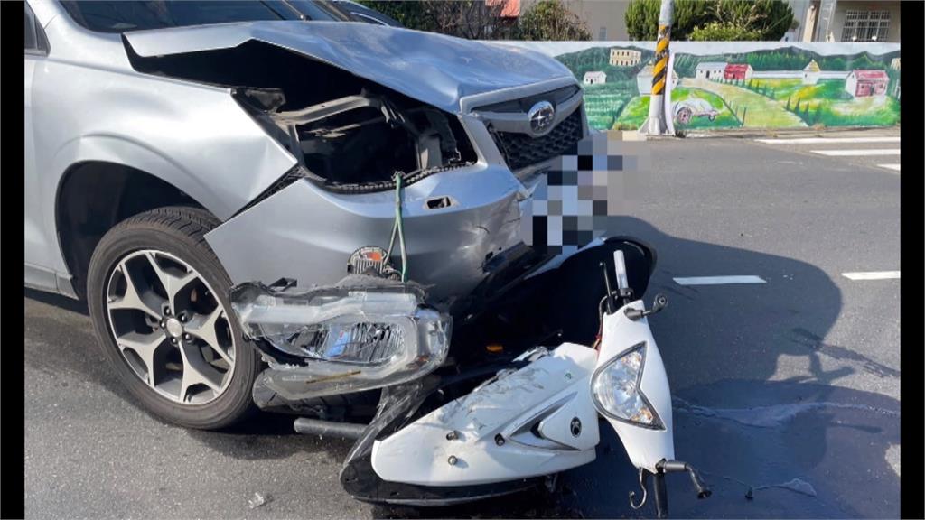 彰化線西8天3起死亡車禍 汽機車對撞 騎士彈飛倒地不治