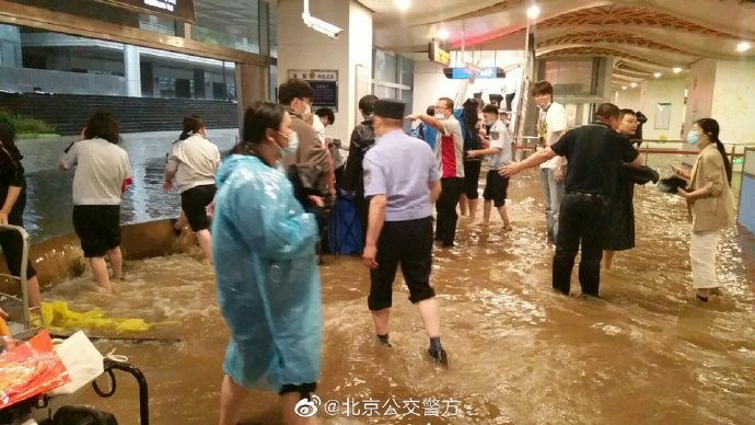 北京成水鄉澤國　汛期平均雨量較往年多9成