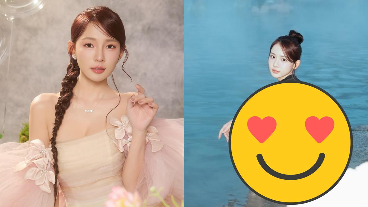 林莎極地泡湯「激薄黑紗」濕身全透視 零下22度「布料太貼」畫面流出!