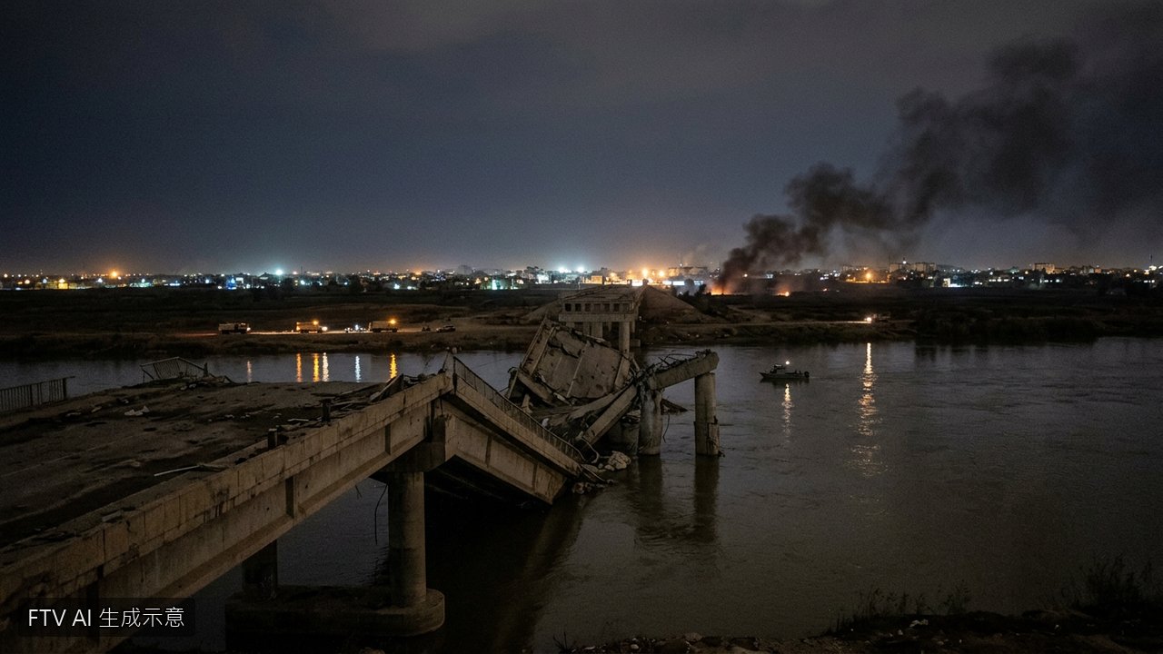 美軍夜襲伊朗多處要地　機場鐵路橋梁遭轟炸釀3死