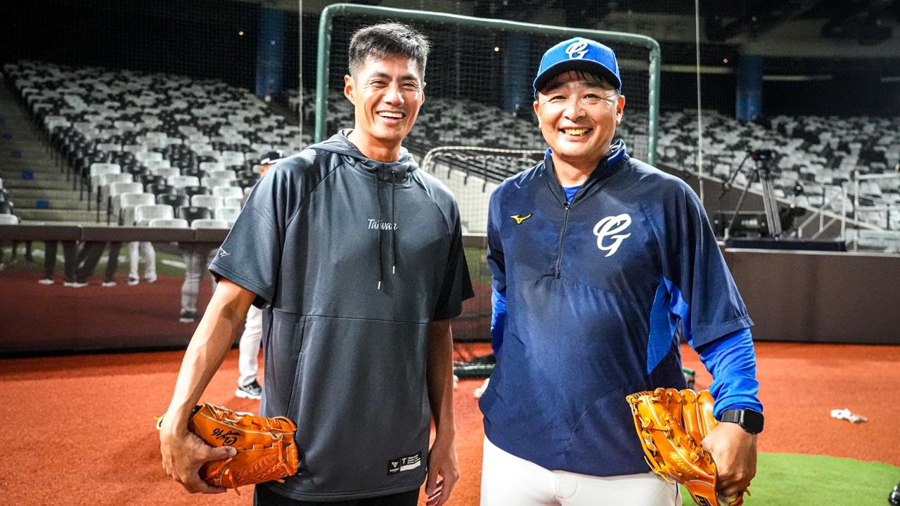 經典賽/台灣殷雄回來了!陳偉殷現身大巨蛋「傳奇情蒐員」加入閉門賽備戰