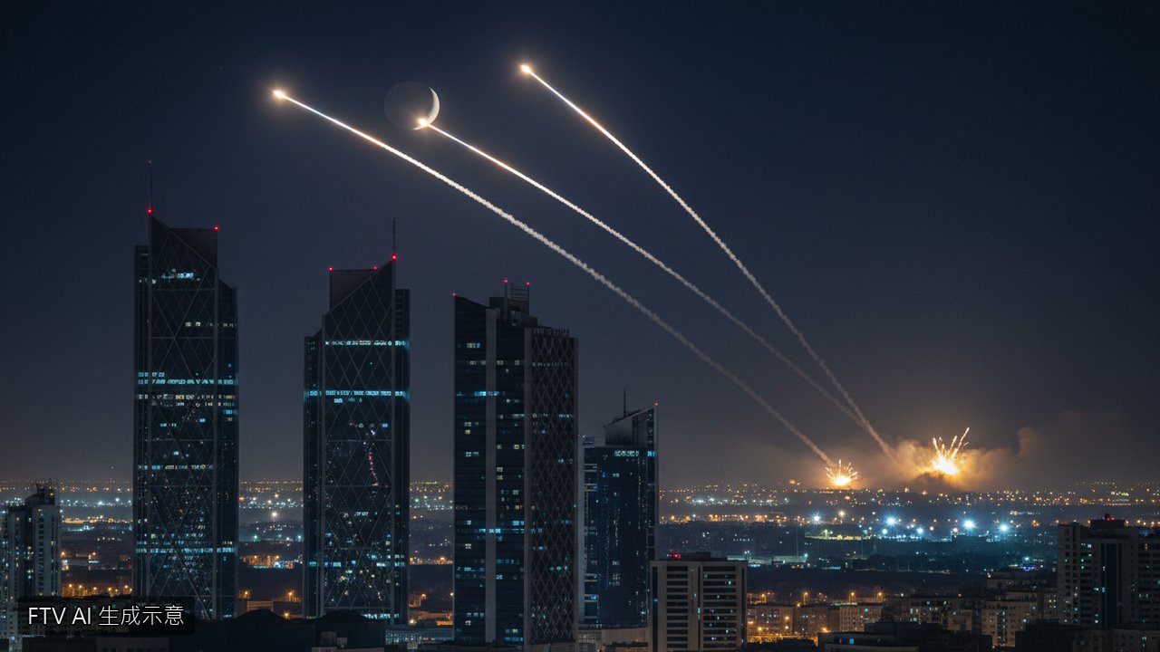 科威特驚傳空襲!軍方啟動防空系統攔截敵方飛彈與無人機