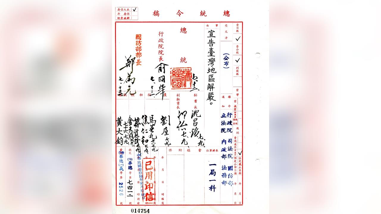 關鍵今日／39年前解嚴！軍事審判不再綑綁人民　言論自由百花齊放