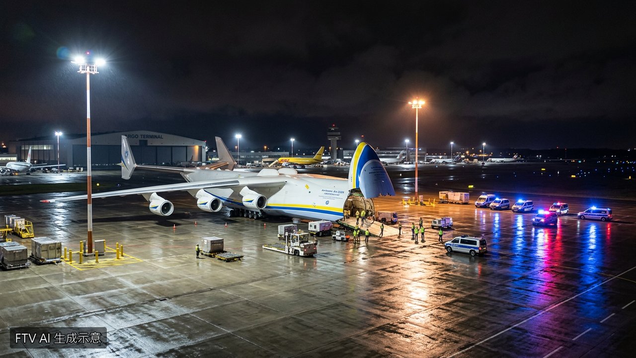 德機場驚見炸藥無人機　旁停烏克蘭貨機載滿軍用彈藥