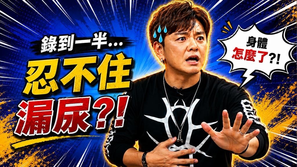 消水腫過頭變「尿失禁」？男星激烈「上下動」慘致液體當眾撇出！