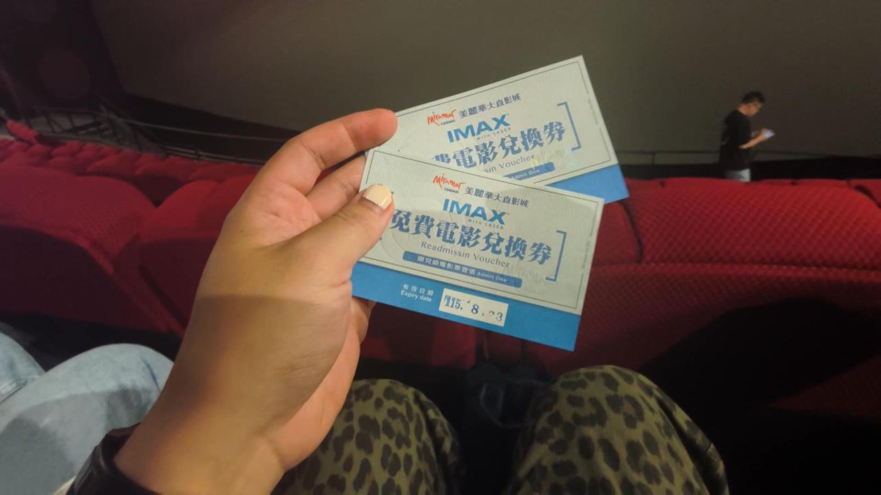全台唯一相應規格！　美麗華放映IMAX奧德賽突跳電惹怨
