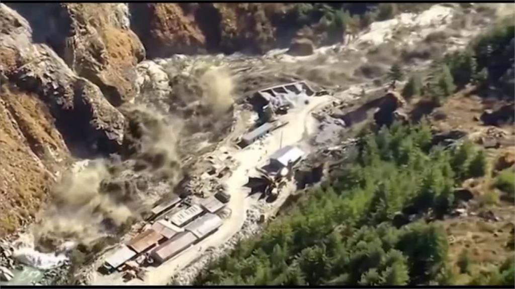 喜馬拉雅冰川崩裂 大壩遭沖毀9死140失蹤
