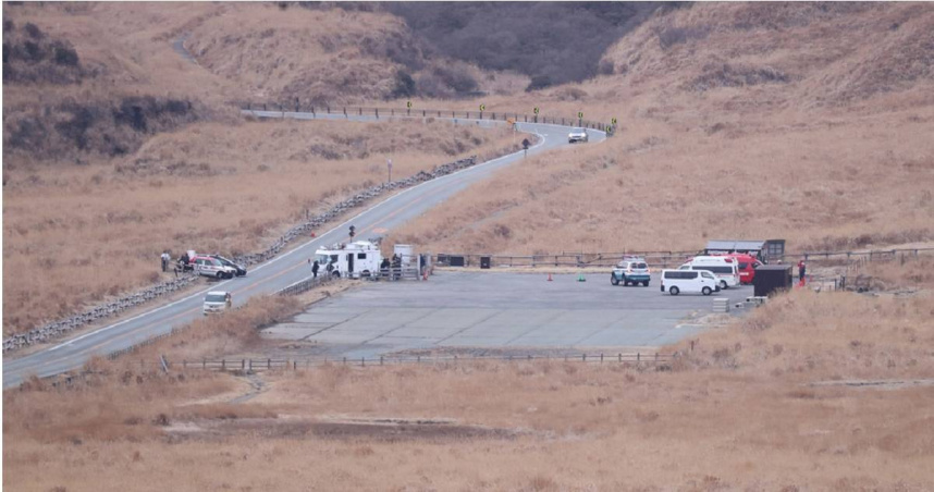 阿蘇直升機墜毀「2台人疑為夫妻」！家屬昨抵達熊本