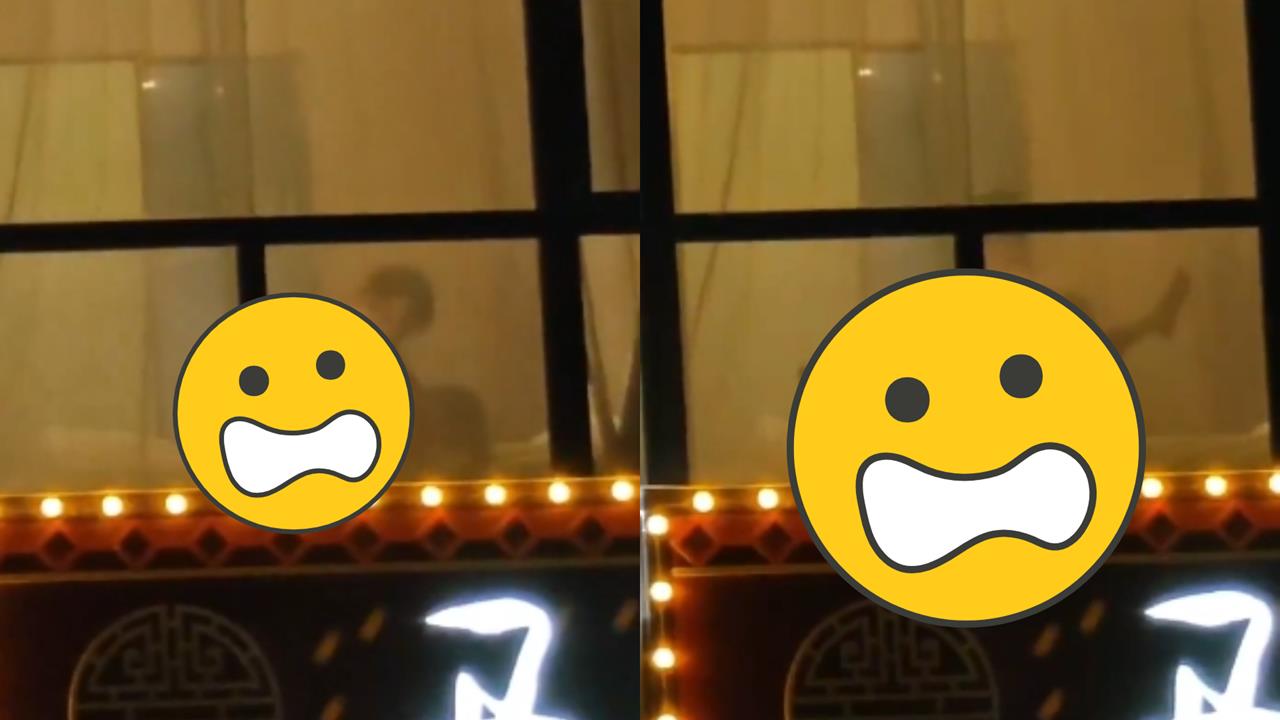 摩鐵「窗簾太透明」情侶激戰全看光！60秒人體交纏片流出…路人嗨翻狂拍