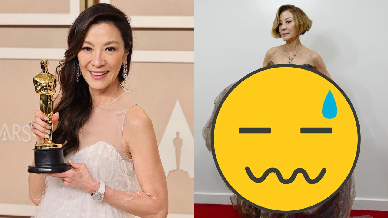 63歲楊紫瓊「中路大開」耍辣走紅毯!網見裙襬「激似1滷味」全笑瘋:突然好台