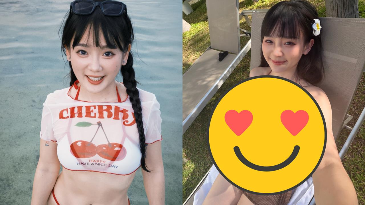 「籃球女神」洗菜出國解放比基尼!一彎腰「狂洩海溝黑線」轉身掉出巨大糖葫蘆